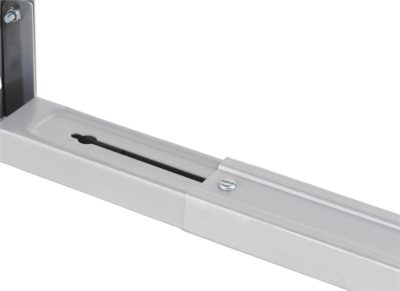 HOME Set of 2 Silver Wall Mounting Brackets.